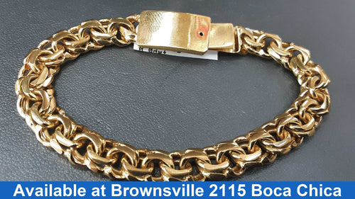 Bracelet - Yellow Gold 10k (.417) 20.3 grams 8 inch