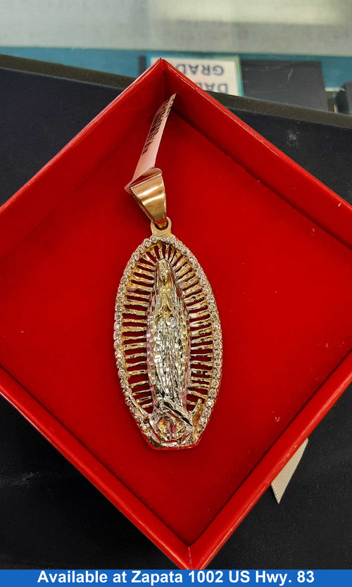 Religious Pendant - Yellow Gold 10k (.417) 16.8 grams