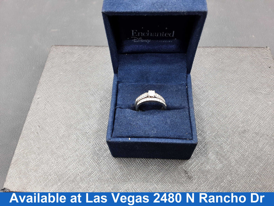 Ring - Engagement Set - Silver 2.7 grams Size 4.5