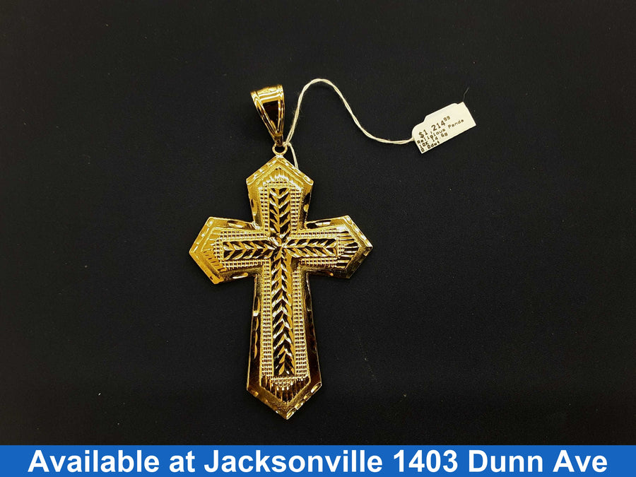 Religious Pendant - Yellow Gold 10k (.417) 14.6 grams