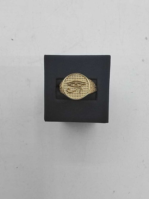 Men's Ring - Yellow Gold 10k (.417) 5.5 grams Size 8.5