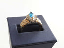 December Birthstone Women's Ring - Yellow Gold 10k