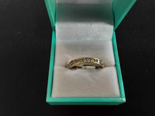 Ring - Wedding Band - Yellow Gold 10k (.417) 2.6 grams Size 9.5