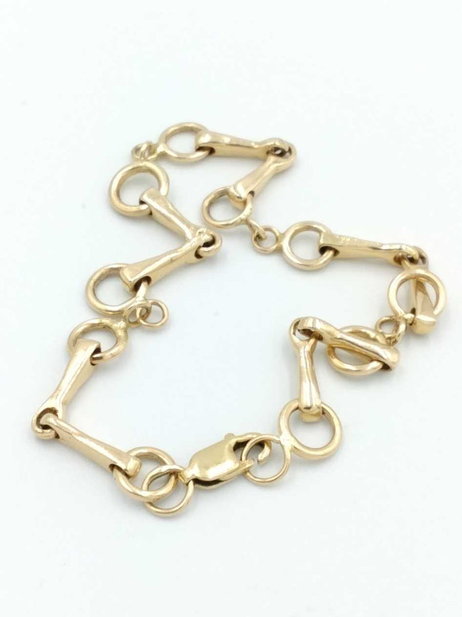 Bracelet - Yellow Gold 14k (.585) 9.1 grams 8 inch