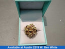Women's Ring - Yellow Gold 14k (.585) 11.2 grams Size 9.5