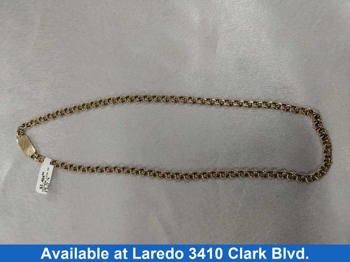 Chain - Yellow Gold 10k (.417) 24.7 grams 20 inch