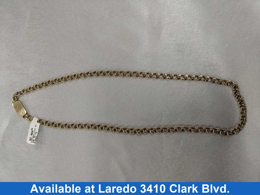 Chain - Yellow Gold 10k (.417) 24.7 grams 20 inch