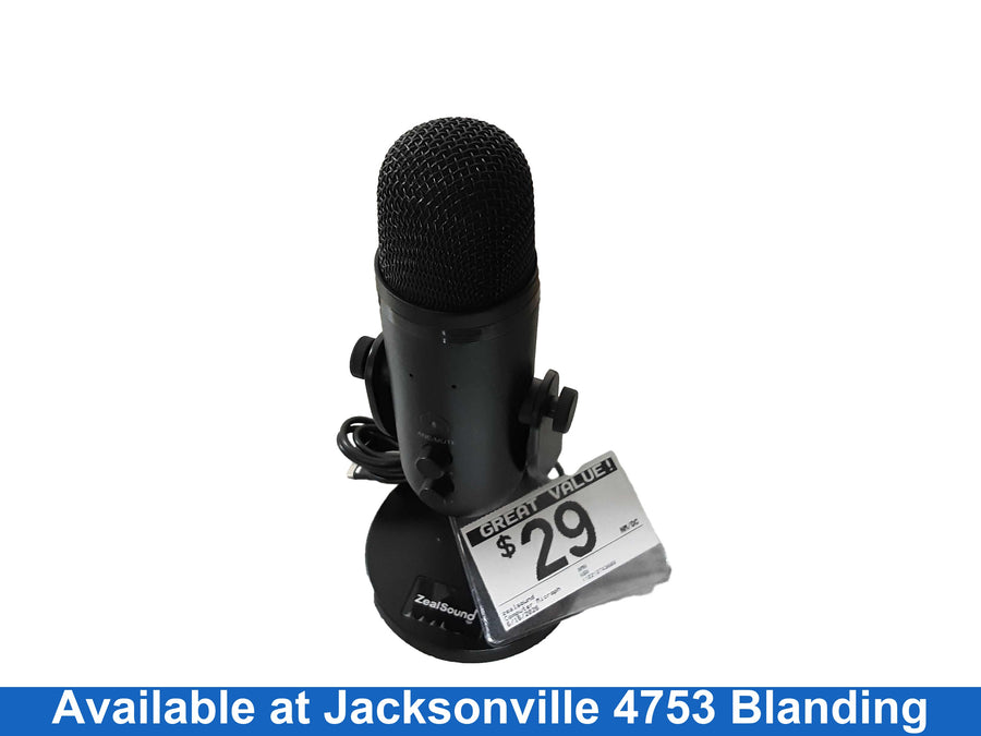 Zealsound Black Computer Microphone