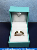 Ring - Wedding Band - Yellow Gold 14k (.585) 3.6 grams Size 12