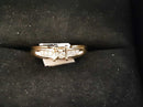 Women's Ring - Solitaire - Yellow Gold 10k (.417) 2.4 grams Size 7