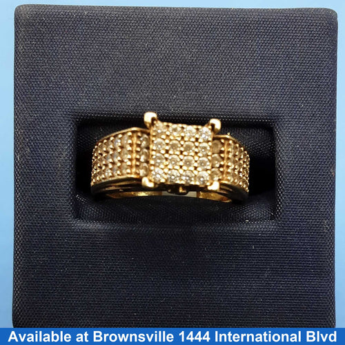 Women's Ring - Yellow Gold 10k (.417) 5.2 grams Size 6