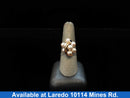 Women's Ring - Yellow Gold 14k (.585) 4.8 grams Size 9