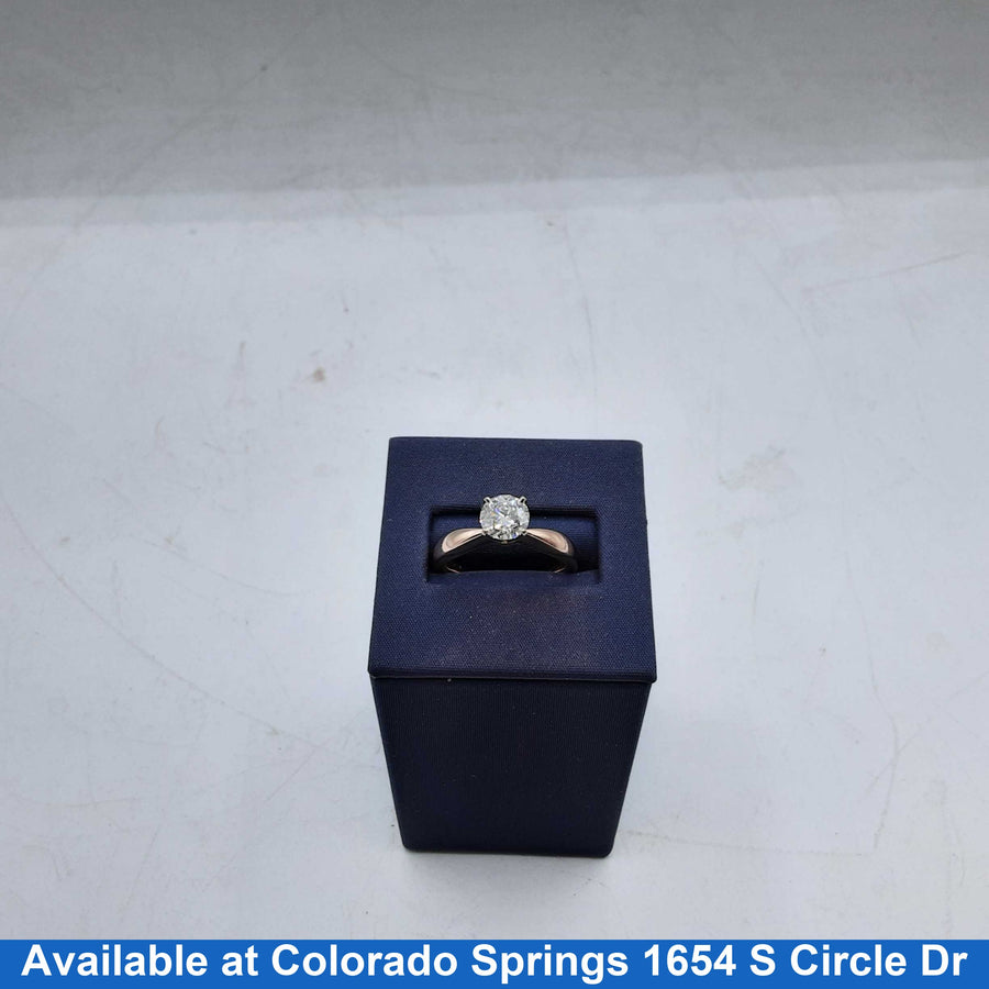 Women's Ring - Solitaire - Rose Gold 14k (.585) 6.3 grams Size 7