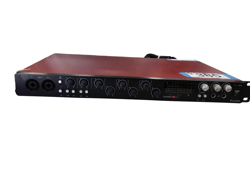 Focusrite Scarlett 18i20 Red Classic Audio Interface