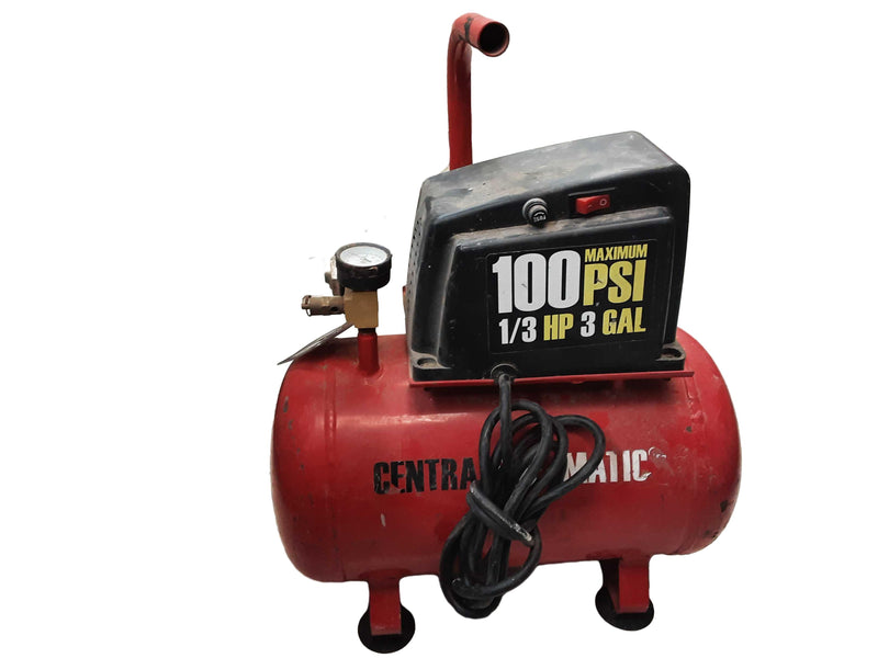 Central Pneumatic Air Compressor Red Electric Compressor