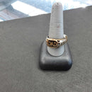 Men's Ring - Yellow Gold 10k (.417) 5.3 grams Size 12