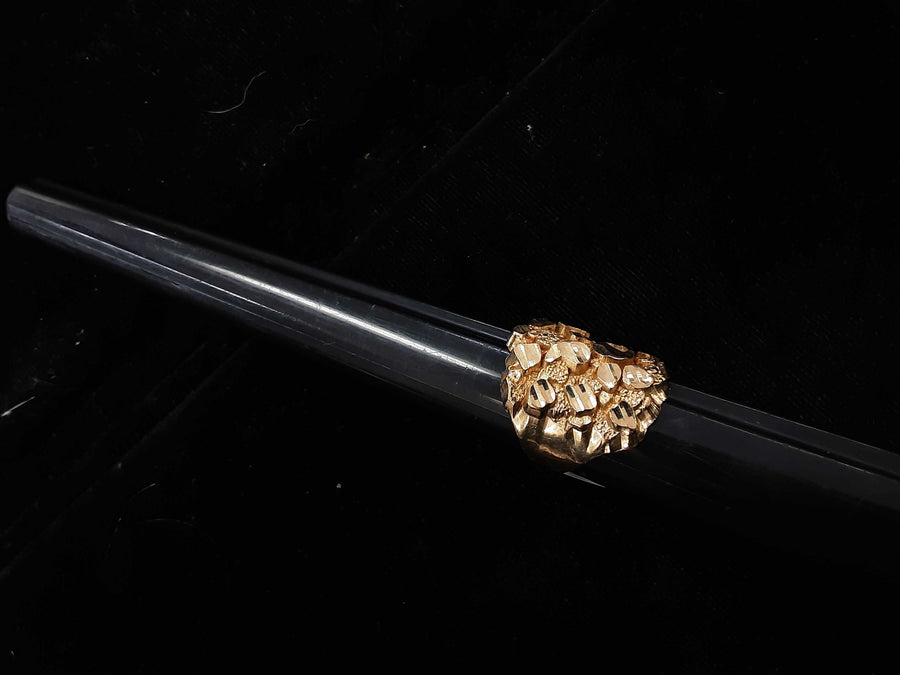 Men's Ring - Yellow Gold 10k (.417) 6.5 grams Size 6.5