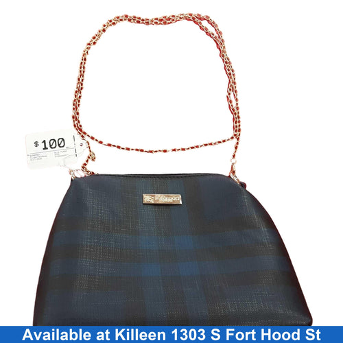 Burberry Blue Purse Blue Purse / Handbag
