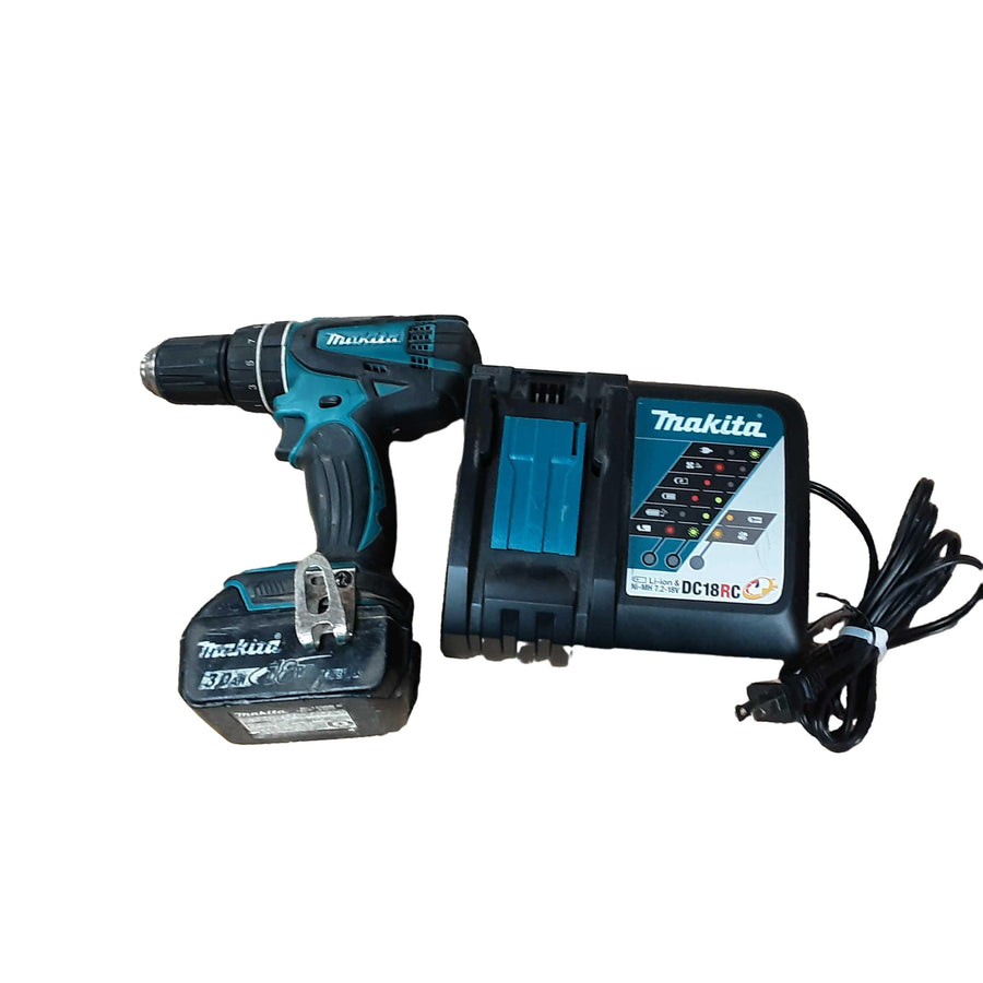 Makita Xph01 Green Cordless Hammer Drill