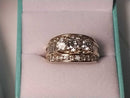Ring - Wedding Set - Yellow Gold 14k (.585) 8.1 grams Size 8.5