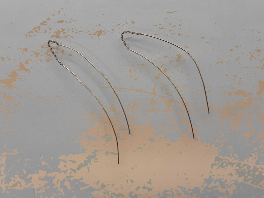 Jacket Earrings - Yellow Gold 10k (.417) 1.1 grams