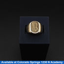 Men's Ring - Yellow Gold 10k (.417) 11.2 grams Size 9