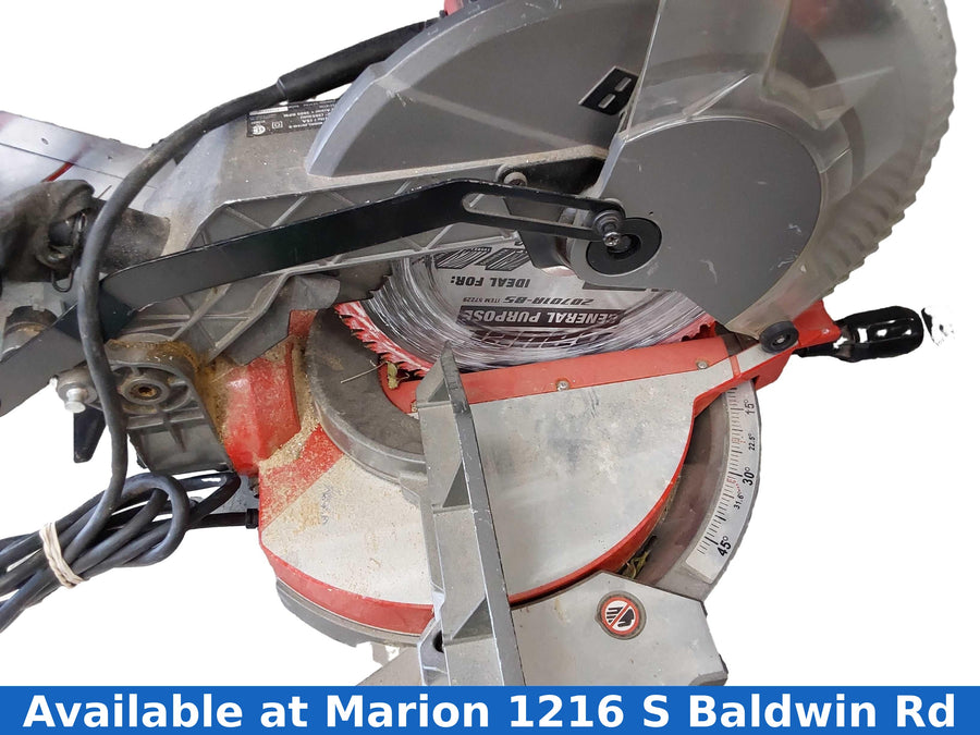 Bauer 20744e-b Red Corded Miter Saw