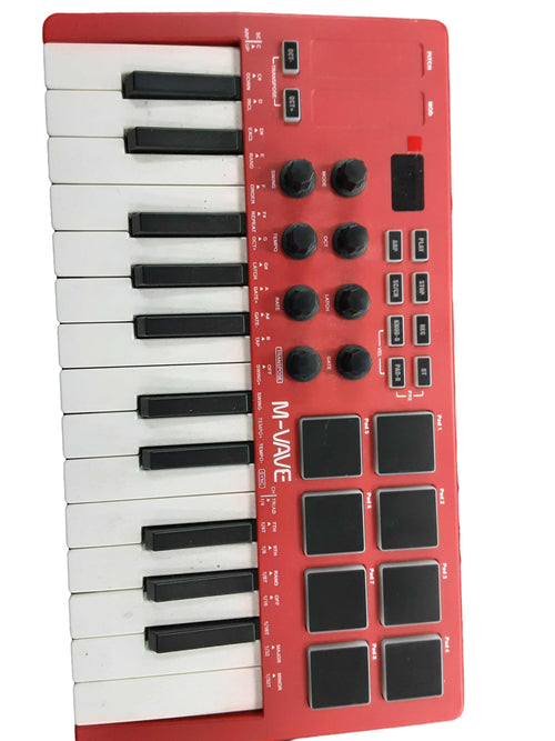 M-vave Smk-25 Red Midi Keyboard Controller