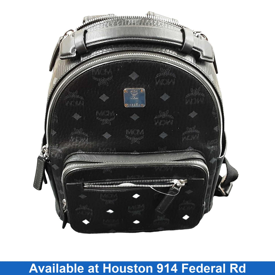 Mcm 1885a Black Backpack / Briefcase / Bag