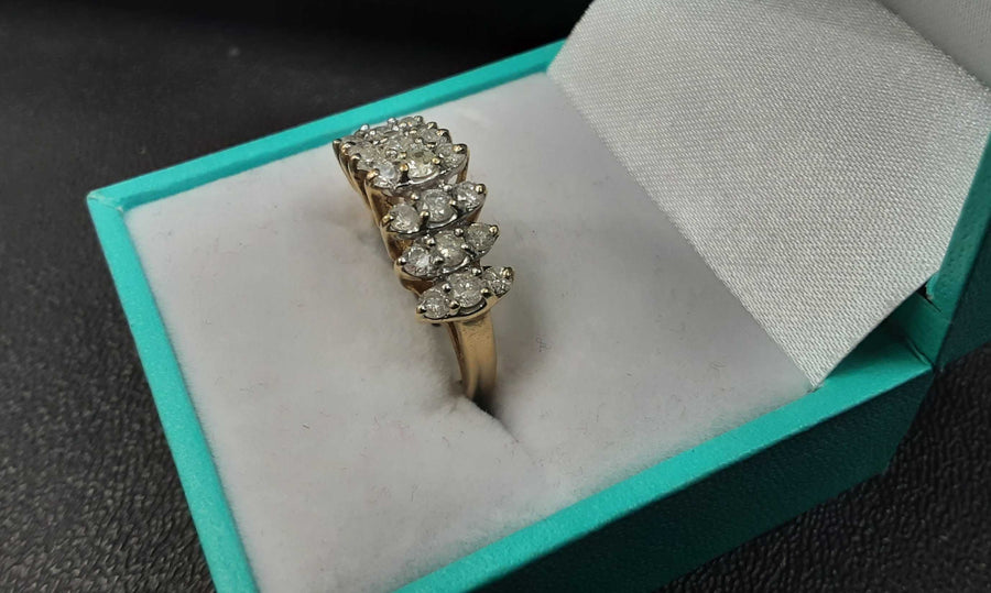 Women's Ring - Yellow Gold 10k (.417) 3.4 grams Size 8
