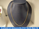 Serpentine Chain - Yellow Gold 14k (.585) 10.6 grams 24 inch
