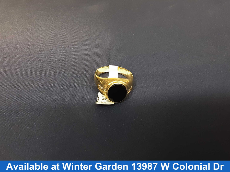 Men's Ring - Yellow Gold 14k (.585) 6.3 grams Size 9