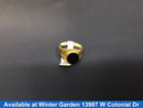 Men's Ring - Yellow Gold 14k (.585) 6.3 grams Size 9