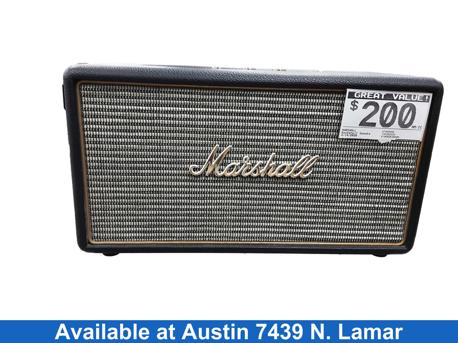 Marshall Stanmore Black Bookshelf Speaker