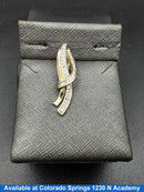 Diamond Pendant - Yellow Gold 14k (.585) 3.1 grams