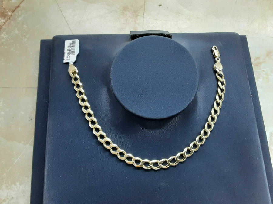 Cuban Link Bracelet - Yellow Gold 10k (.417) 13.6 grams 8 inch