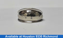 Women's Ring - White Gold 10k (.417) 4.5 grams Size 20