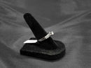 Women's Ring - Solitaire - White Gold 18k (.750) 3.4 grams Size 6