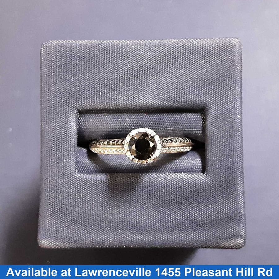 Ring - Engagement Set - White Gold 14k (.585) 3.7 grams Size 9