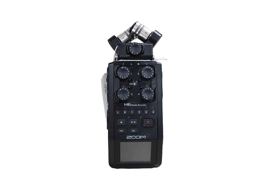 Zoom H6 Handy Recorder Black Classic Audio Interface