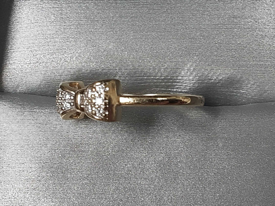 Women's Ring - Yellow Gold 14k (.585) 2.1 grams Size 7.5