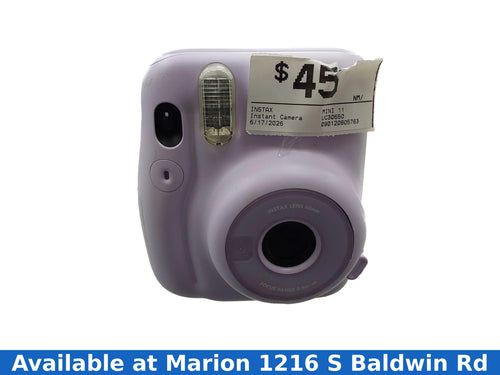 Instax Mini 11 Purple Instant Film Camera