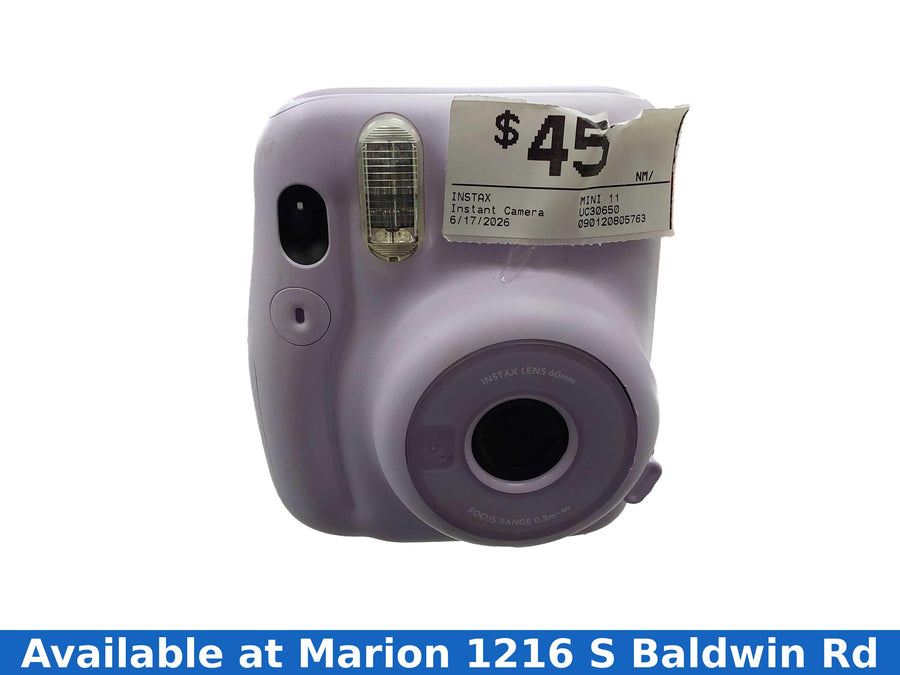Instax Mini 11 Purple Instant Film Camera