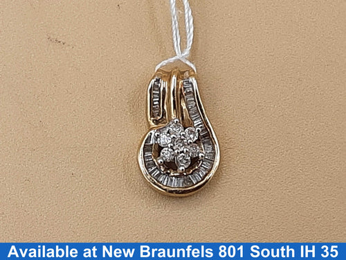 Pendant - Yellow Gold 10k (.417) 2.6 grams