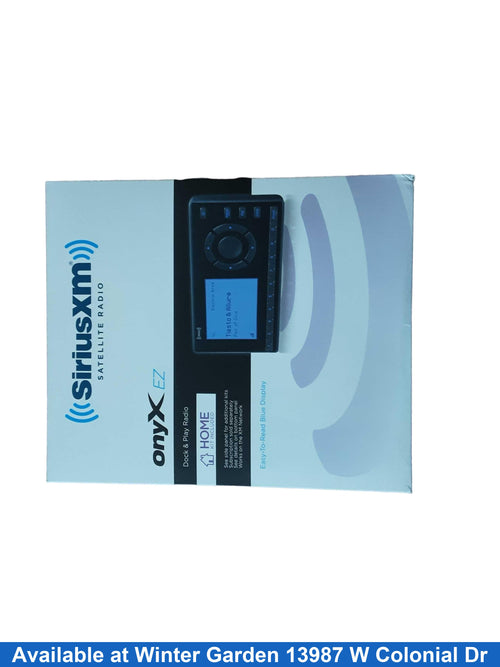 Sirius Xm Xez1h1 Black Short Wave Radio