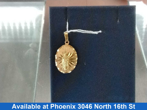 Religious Pendant - Yellow Gold 14k (.585) 1.7 grams