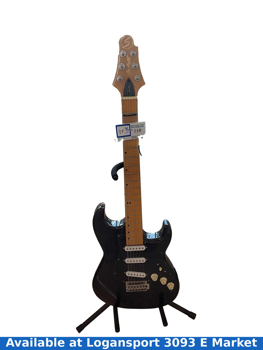 Greg Bennet Signature Series Black Electric Classic Guitar