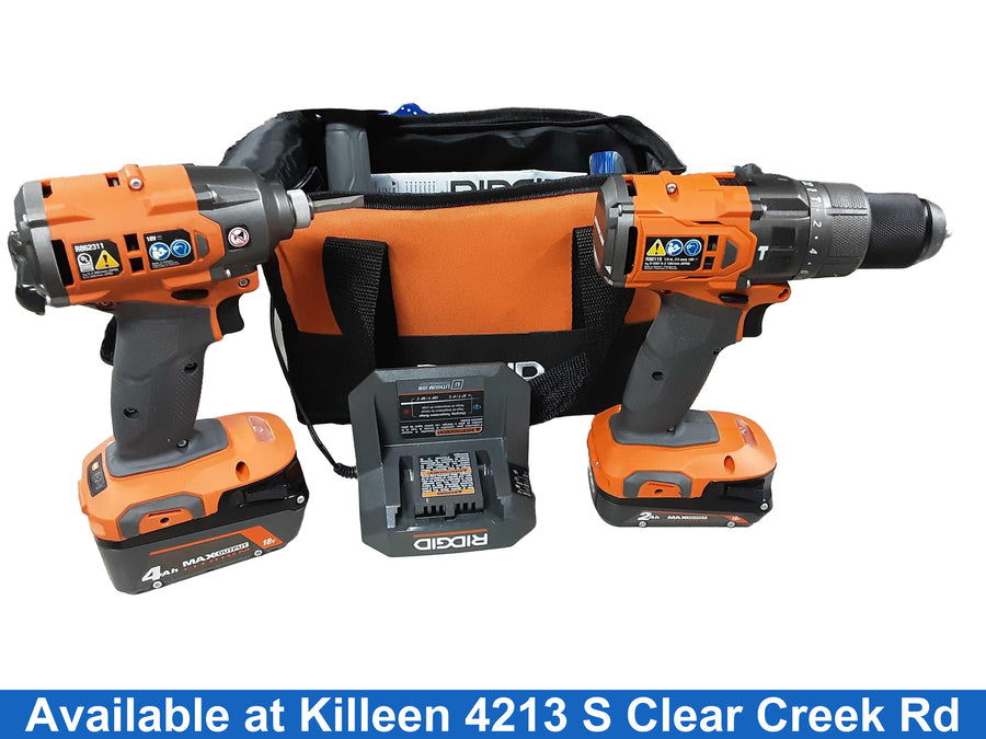 Ridgid R861150 Orange Cordless Hammer Drill
