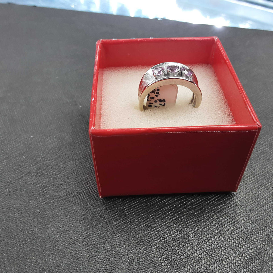 Women's Ring - White Gold 14k (.585) 5.1 grams Size 7