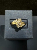 Women's Ring - Yellow Gold 10k (.417) 3 grams Size 10